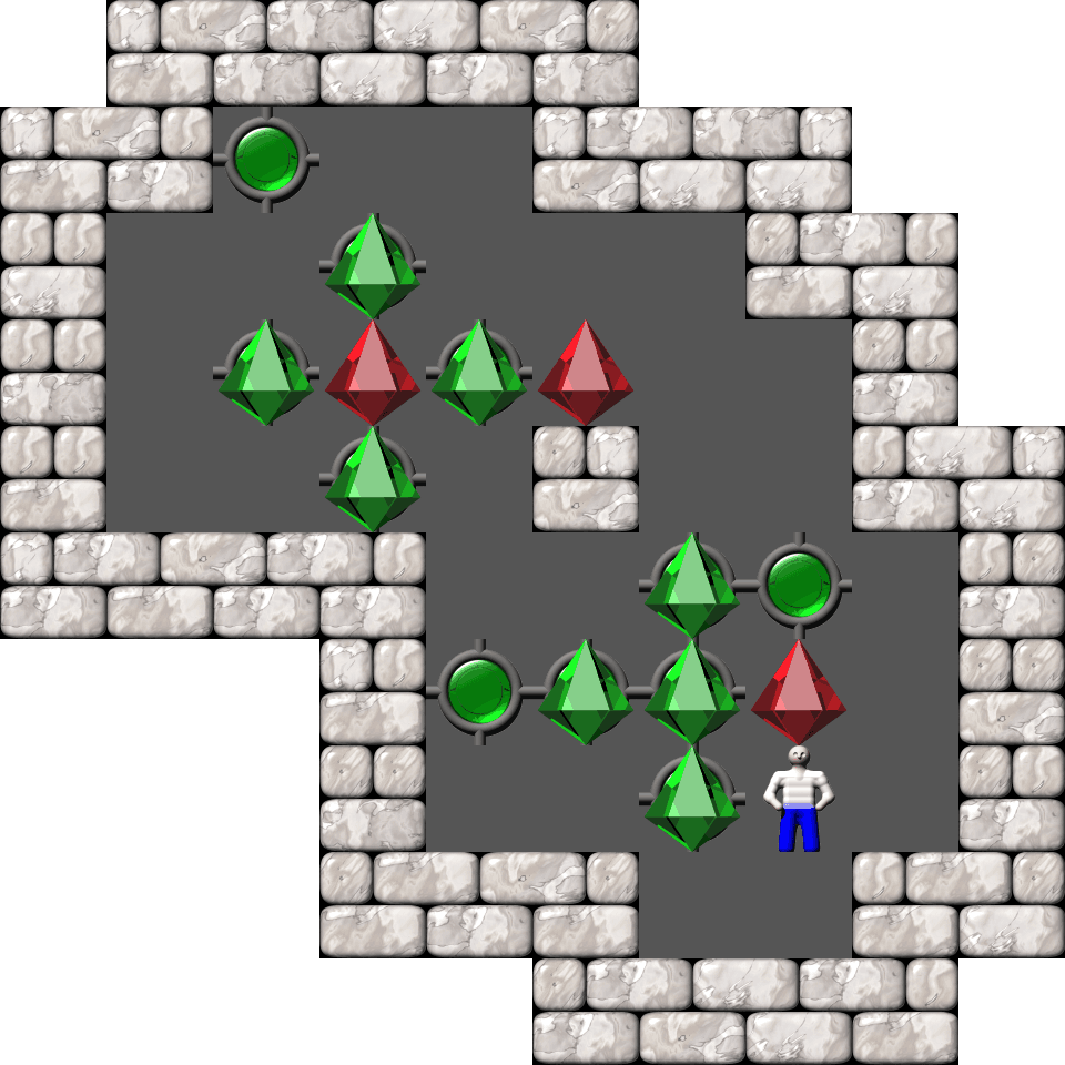 Sokoban Zika 1 level 17